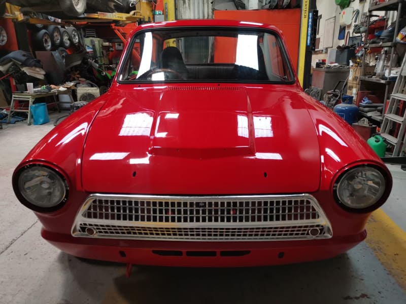 Front of Red Cortina